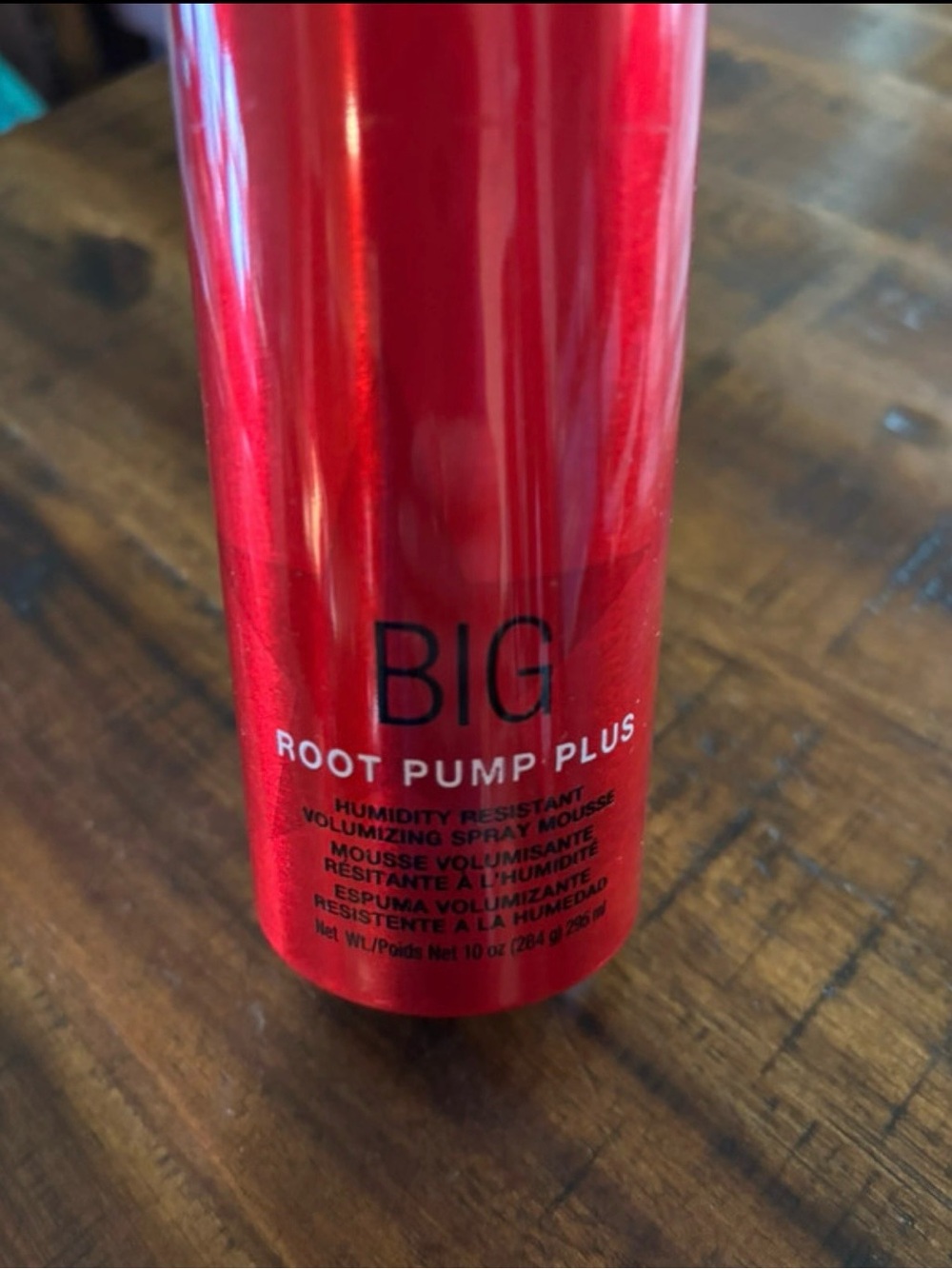 BIG Root Pump Plus Volumizing Spray Mousse - Red Bottle 10 oz